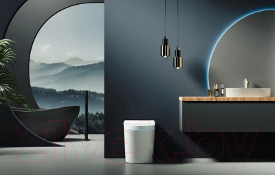 Унитаз приставной Abber Bequem AC1117S