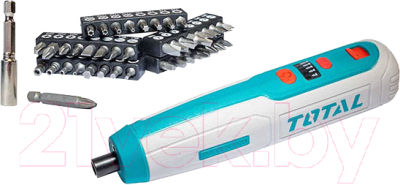 Электроотвертка TOTAL TSDLI0406 - фото