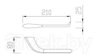 Держатель для туалетной бумаги Cezares LINER-PH-GM