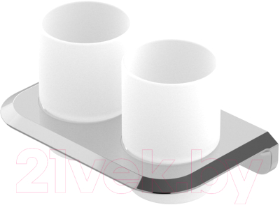 Набор стаканов для зубной щетки и пасты Cezares LINER-TUMDS-01 - фото