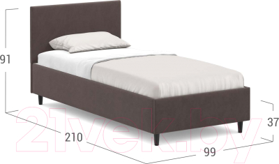 Односпальная кровать Moon Trade 1259 / MF005448