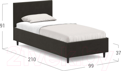 Односпальная кровать Moon Trade 1259 / MF005468