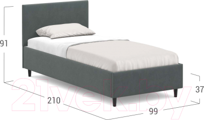 Односпальная кровать Moon Trade 1259 / MF005479