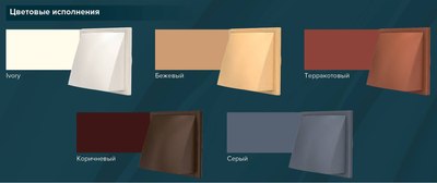 Решетка вентиляционная ERA D100 1515K10ФВ