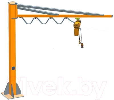Кран консольный TOR PSJ33050 500кг 3x3м / 1005958 - фото