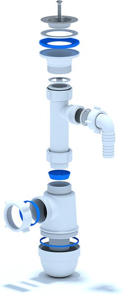 Сифон Ани Пласт C1300