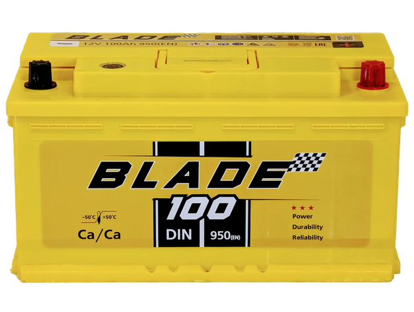 Автомобильный аккумулятор BLADE R 950A DIN100MF