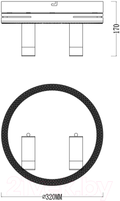 Спот ESCADA 20044LED 20044SMA/03LED WH