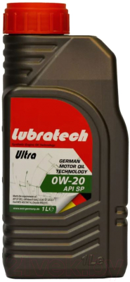 Моторное масло Lubratech Ultra 0W20