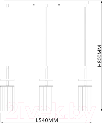 Люстра ESCADA Avolto 10191/3S
