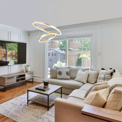 Потолочный светильник ESCADA Void 10254/2LED (Gold APP)