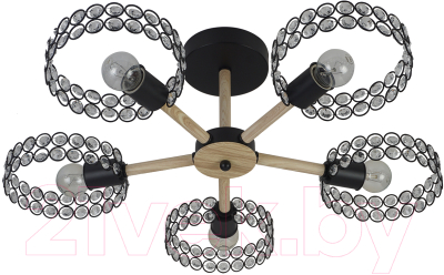 Люстра ESCADA Banjo 679/5P (Black) - фото