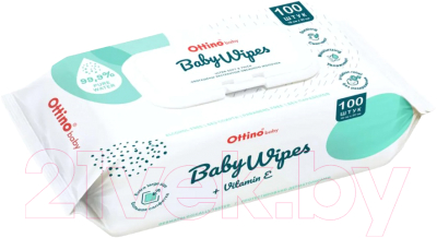 Влажные салфетки детские Ottino С клапаном - фото