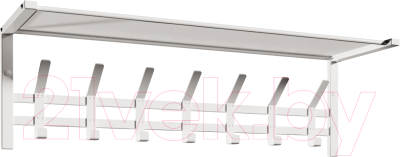 Вешалка для одежды ЗМИ Торонто 31 с полкой / ВСПТ31 - фото