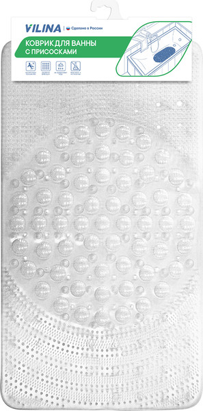 Коврик на присосках Вилина Лужайка 68071 - фото