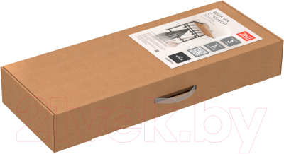 Вешалка для одежды ЗМИ Торонто 22Д с полкой / ВСПТ22Д