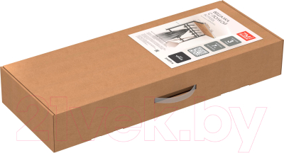 Вешалка для одежды ЗМИ Торонто 22Д с полкой / ВСПТ22Д