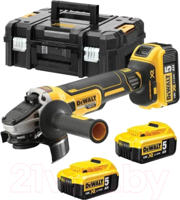 Профессиональная угловая шлифмашина DeWalt DCG405P3