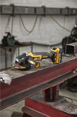 Профессиональная угловая шлифмашина DeWalt DCG405P3