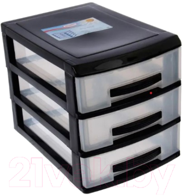 Органайзер для хранения Росспласт Мини 3 яруса - фото