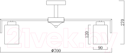 Люстра ESCADA Style 1142/7P
