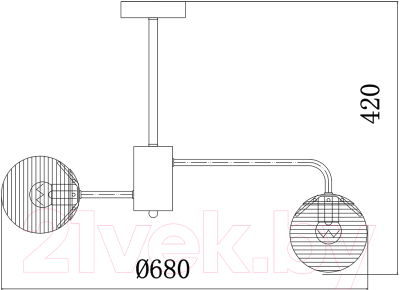 Люстра ESCADA Twilight 646/6P