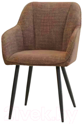 Стул M-City Reflet / 629M05448 (3018-09 коричневый/черный) - фото