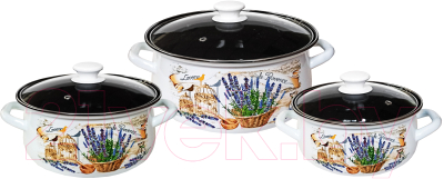 Набор кастрюль КМЗ Сбор трав-1-Экстра - фото