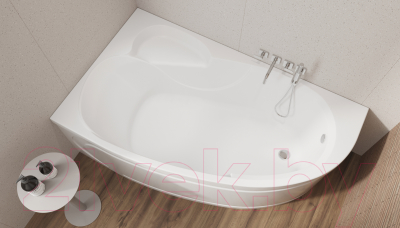 Ванна акриловая Triton Изабель 170x100 R New