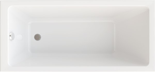 Ванна акриловая Triton Аура 150x70 New (с каркасом и сифоном) - фото