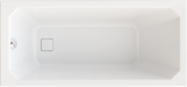 Ванна акриловая Triton Прага 180x80 New (с ножками и сифоном) - фото