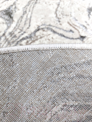 Коврик Bossan Rome B134A-VIZON-BEJ-OVAL