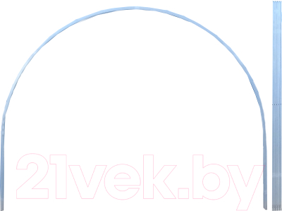 Секция для теплицы КомфортПром 3х2м(1) без поликарбоната / 10014075 - фото