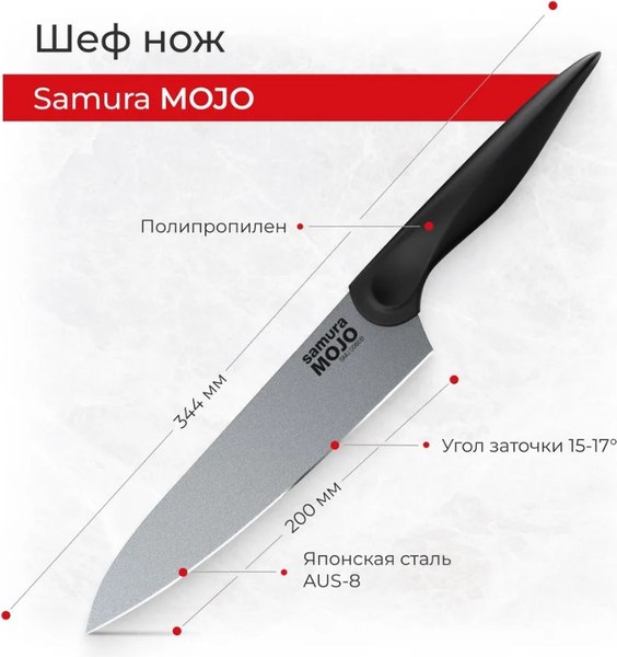 Набор ножей Samura Mojo SMJ-0220B