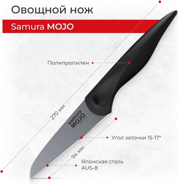Набор ножей Samura Mojo SMJ-0220B