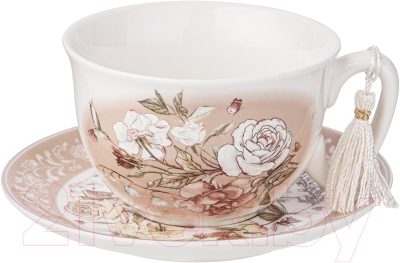 Чашка с блюдцем Lefard Compliment / 417-085 - фото