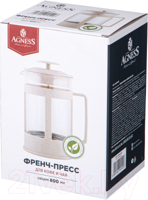 Френч-пресс Agness 894-540