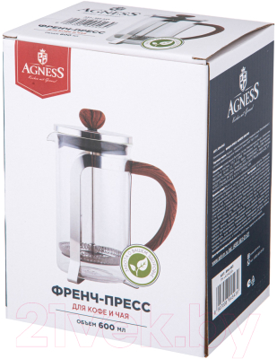 Френч-пресс Agness 894-543