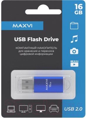 USB flash накопитель Maxvi MP 16GB 2.0