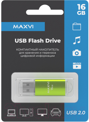 USB flash накопитель Maxvi MP 16GB 2.0