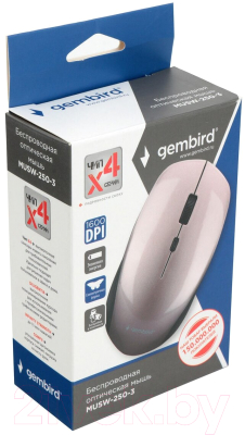 Мышь Gembird MUSW-250-3