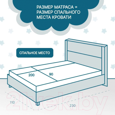 Матрас Seven Dreams Coco Lite Hard 413338 (90x200)
