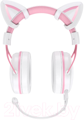 Наушники-гарнитура Onikuma X10 White Cat