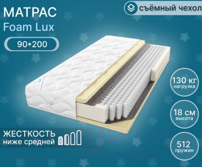 Матрас Seven Dreams Foam Lux 413358 (90x200)