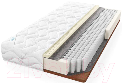 Матрас Seven Dreams Double Twin Coco Latex Lux 413373 (80x200)