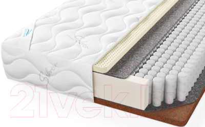 Матрас Seven Dreams Twin Coco Latex Lux 413383 (140x200) - фото
