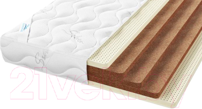 Матрас Seven Dreams Monolith Latex 413408 (160x200) - фото