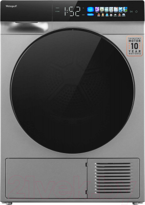 Сушильная машина Weissgauff WD 998 Heat Pump Full Touch Silver - фото