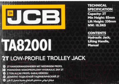 Подкатной домкрат JCB TA82001