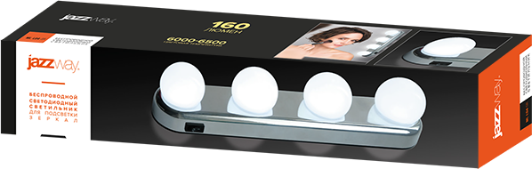 Подсветка для картин и зеркал JAZZway ML-L04-sr / 5036734